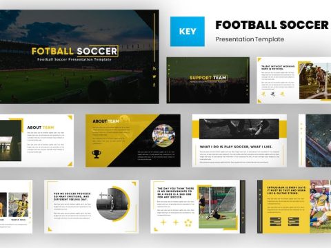 Soccer & Football Club Keynote Template HKX2HVN