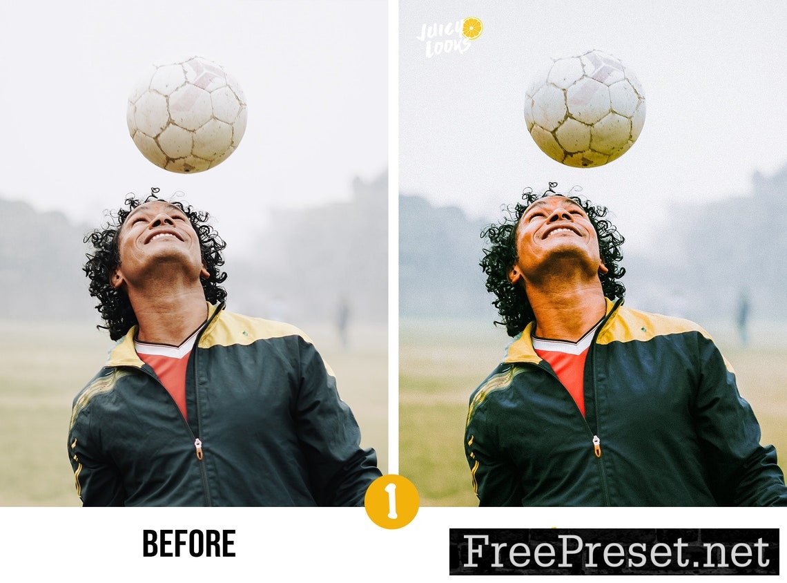 Soccer Lightroom Presets Photoshop