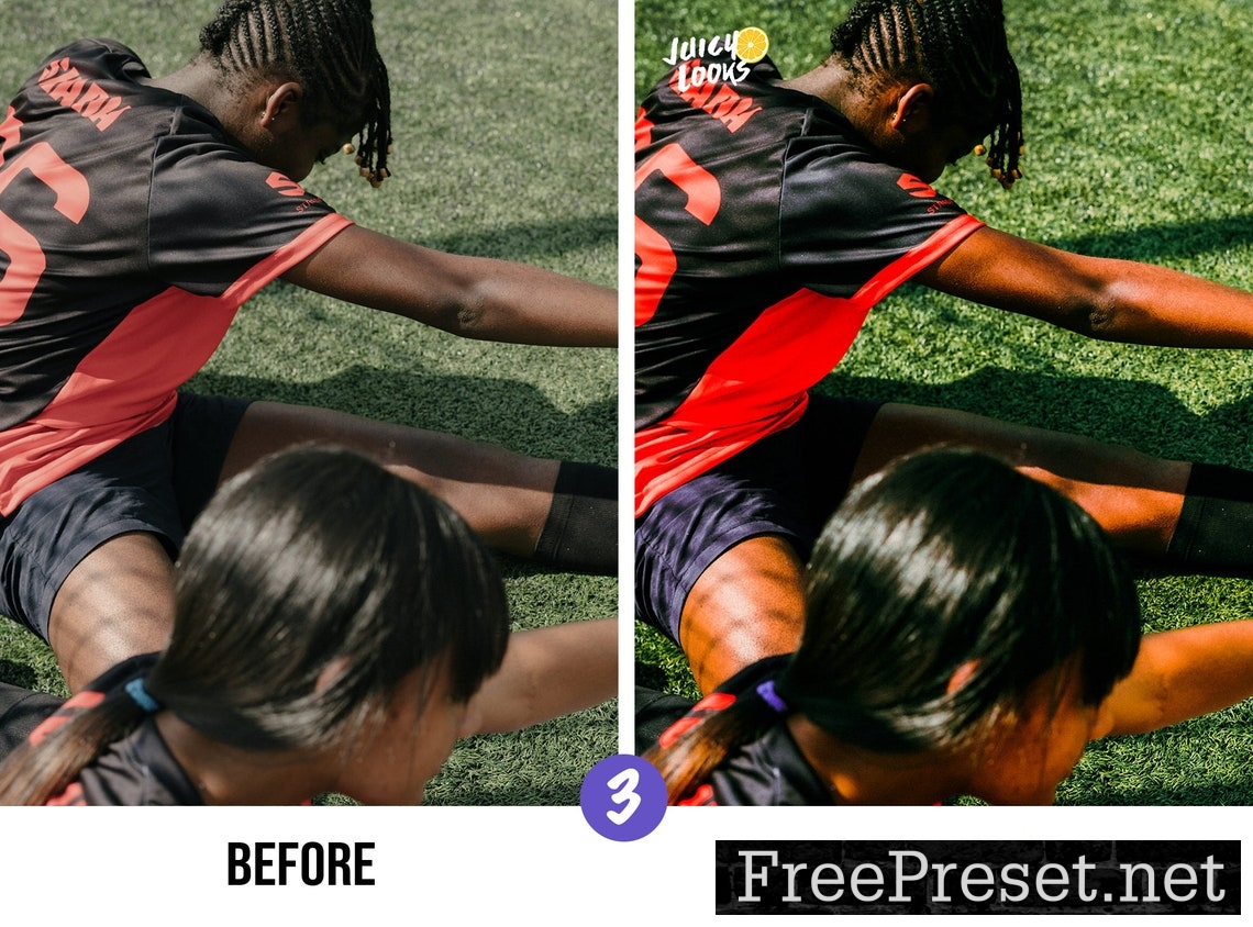 Soccer Lightroom Presets Photoshop