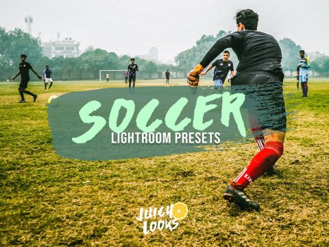 Soccer Lightroom Presets Photoshop