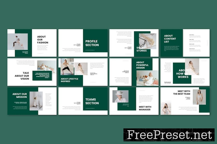 Sofania - Creative Lookbook Keynote Template E8UKNS2