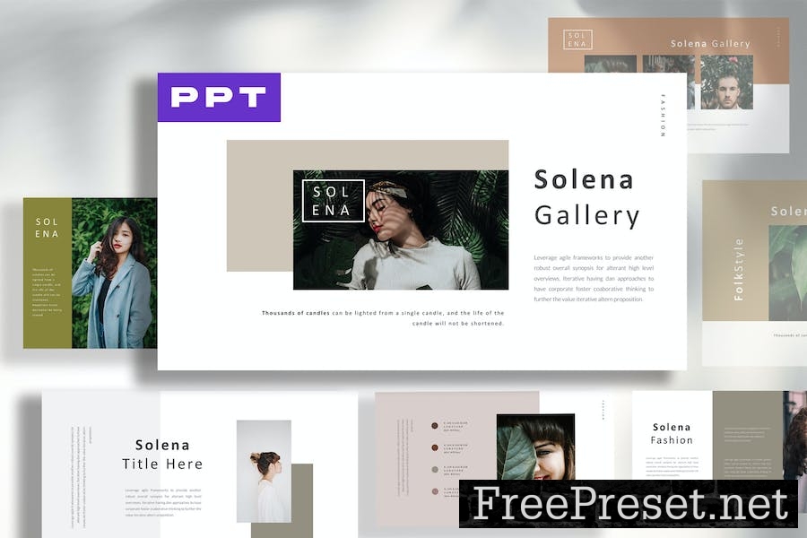 Solena Lookbook Google Slides