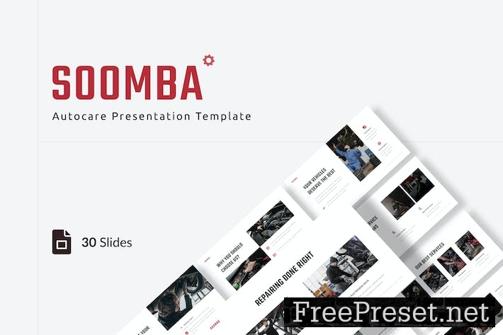 Soomba - Autocare Presentation Google Slides BDJYAHZ