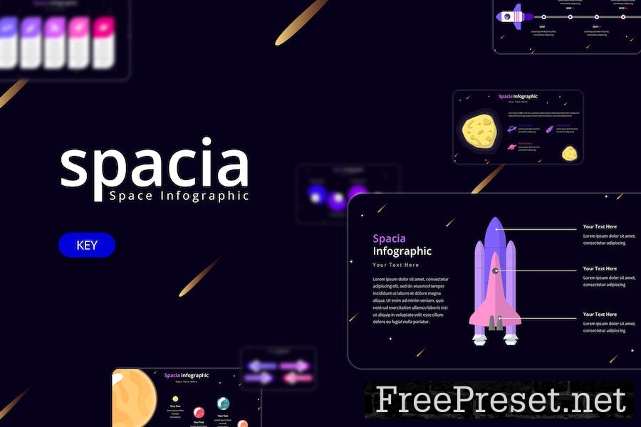 Spacia Infographic - Keynote Template UUFGT5G