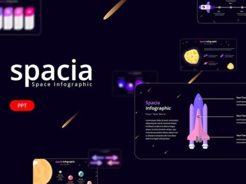 Spacia Infographic - Powerpoint Template ZSE47E6