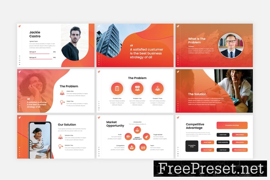 Spired - Startup Pitch Deck Google Slides Template CYJMQFU