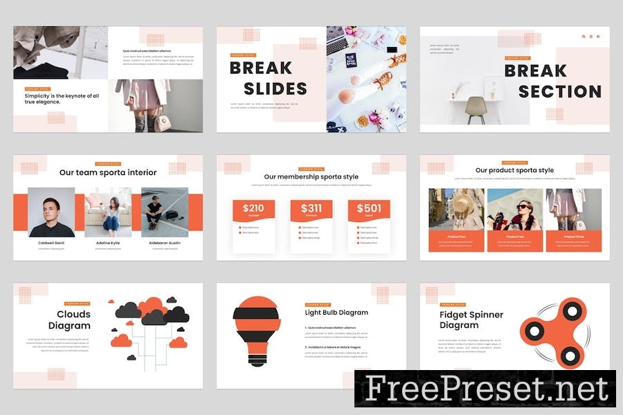 Sporta - Fashion Keynote Template