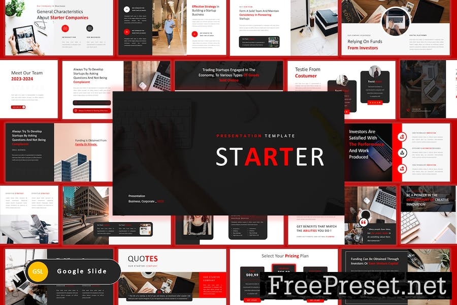 Starter – Business and Corporate Google Slide UFEUKMD