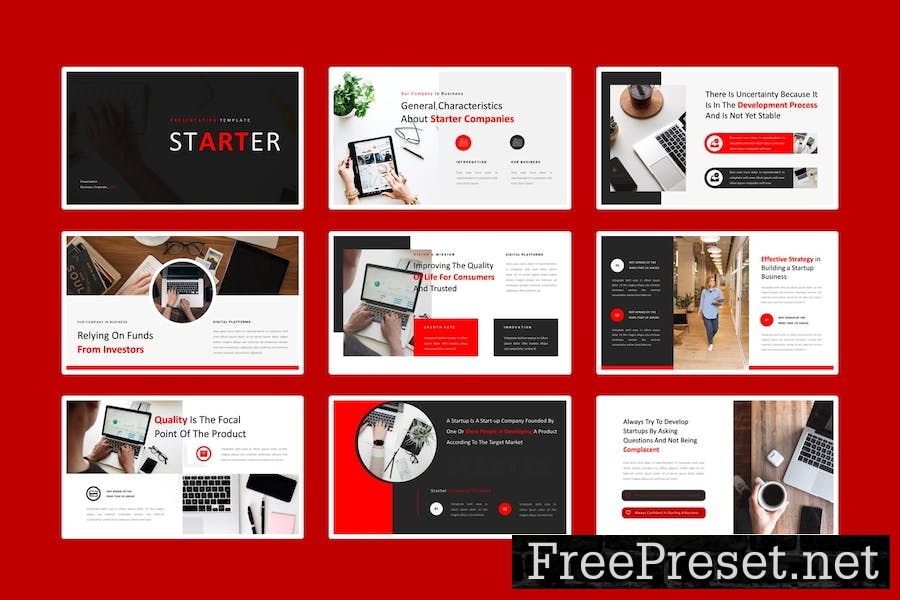 Starter – Business and Corporate Powerpoint 5YTHDR4