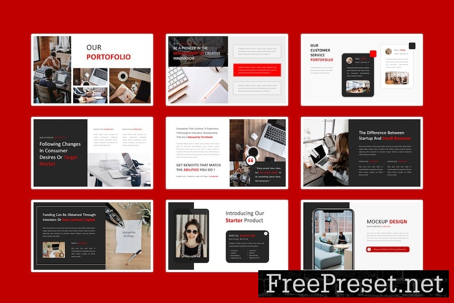 Starter – Business and Corporate Powerpoint 5YTHDR4