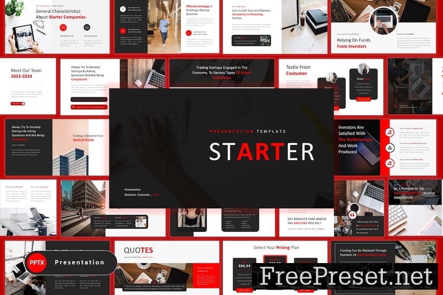 Starter – Business and Corporate Powerpoint 5YTHDR4