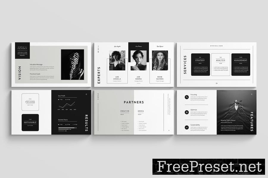 Strategy PowerPoint Presentation Template TUSSL4B