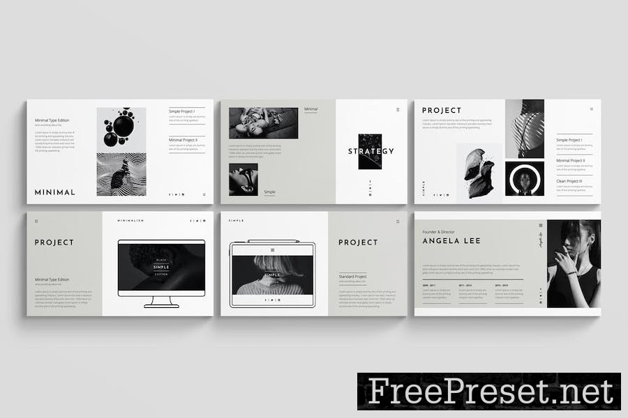 Strategy PowerPoint Presentation Template TUSSL4B