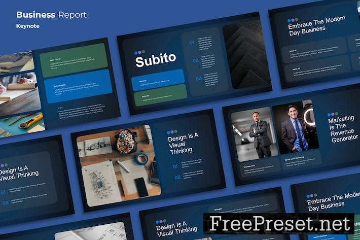 SUBITO - Business Report Keynote 8AW4W9X