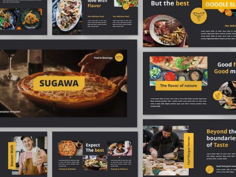 Sugawa Restaurant Google Slides ACXYPW3