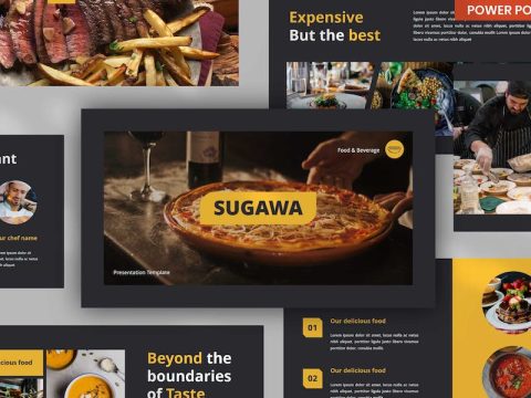 Sugawa Restaurant PowerPoint Y2BXLCJ