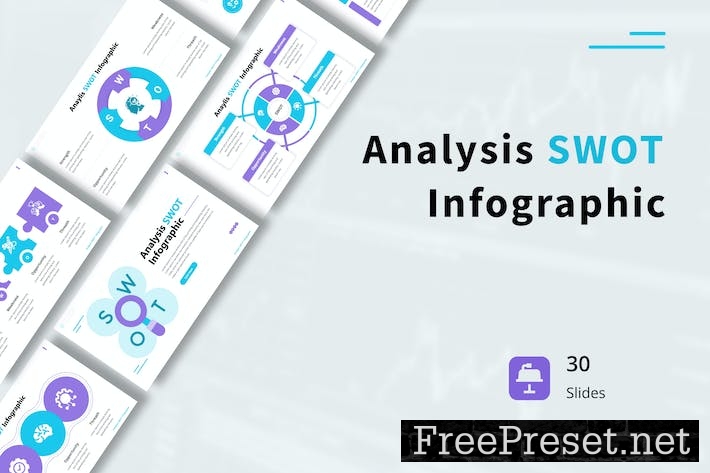 SWOT Infographic Keynote Template CW9VZ6Y