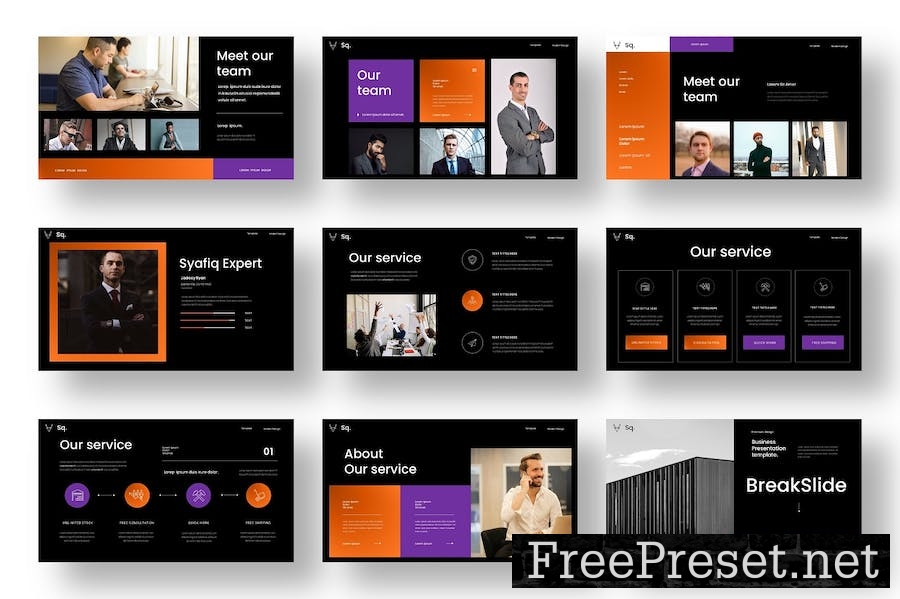 Syafiq – Business Keynote Template X77TCZC