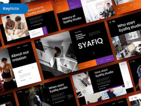 Syafiq – Business Keynote Template X77TCZC