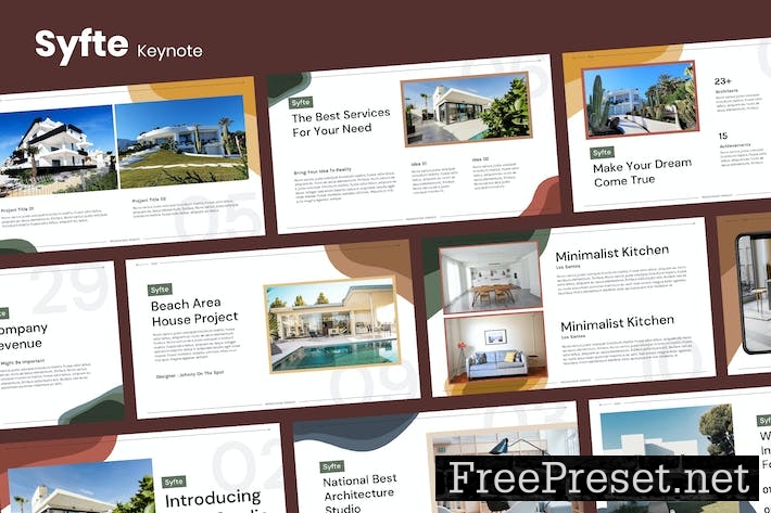 Syfte - Property Template Keynote 4ZCMMVP