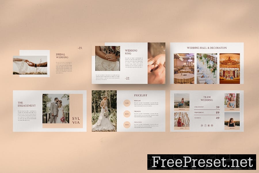 Sylvia - Keynote Wedding Template L5B3G3X