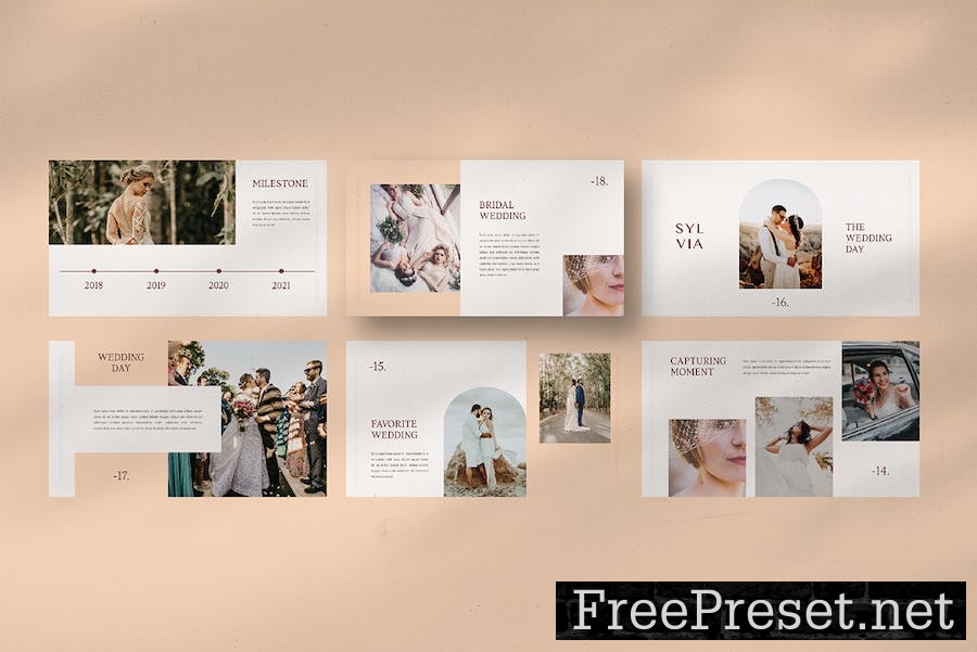 Sylvia - Keynote Wedding Template L5B3G3X