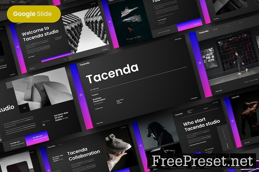 Tacenda - Business Google Slide Template X6XZ9VM