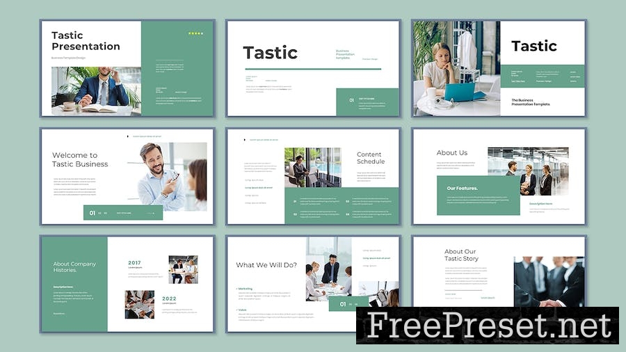 Tastic - Business Presentation Keynote Template CAQEEMH