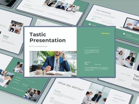 Tastic - Business Presentation Keynote Template CAQEEMH