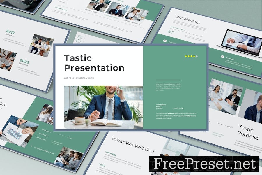 Tastic - Business Presentation Keynote Template CAQEEMH