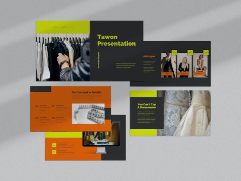 Tawon : Dressmaker Keynote Template H3Y8BAD