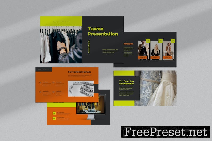 Tawon : Dressmaker Keynote Template H3Y8BAD