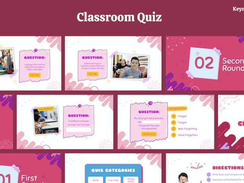 Teacher Classroom Quiz - Keynote 2XF9YAZ