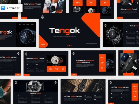 Tengok - Pitch Deck Keynote Template UFZSMXC