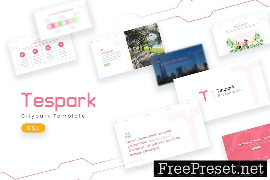 Tespark - Google Slides Template 64R9YQ3