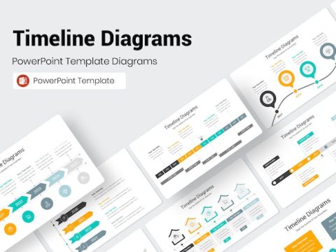 Timeline Diagrams PowerPoint Presentation Template Z3AYA45