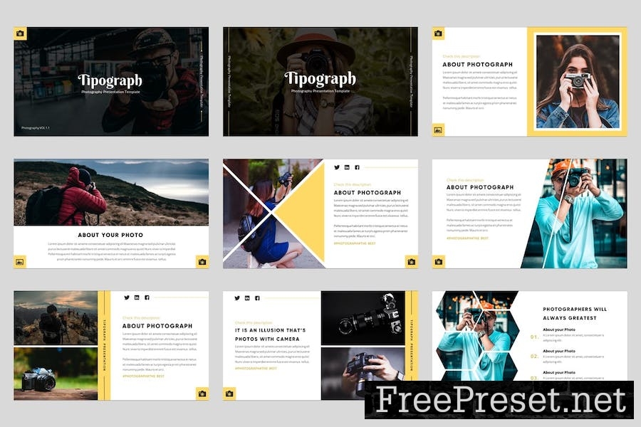 Tipograph - Photography Keynote Template SPUKSFZ