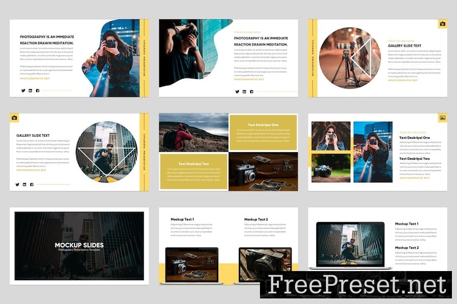 Tipograph - Photography Keynote Template SPUKSFZ