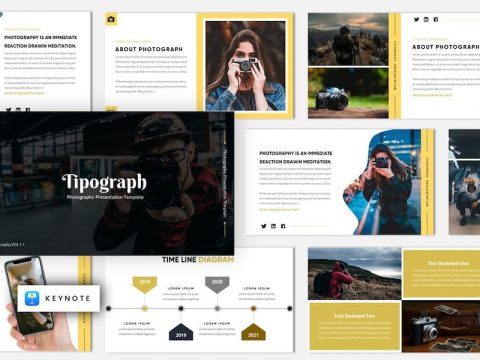 Tipograph - Photography Keynote Template SPUKSFZ