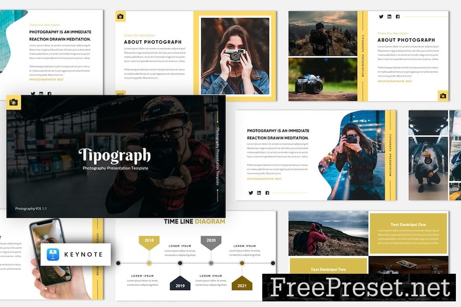 Tipograph - Photography Keynote Template SPUKSFZ