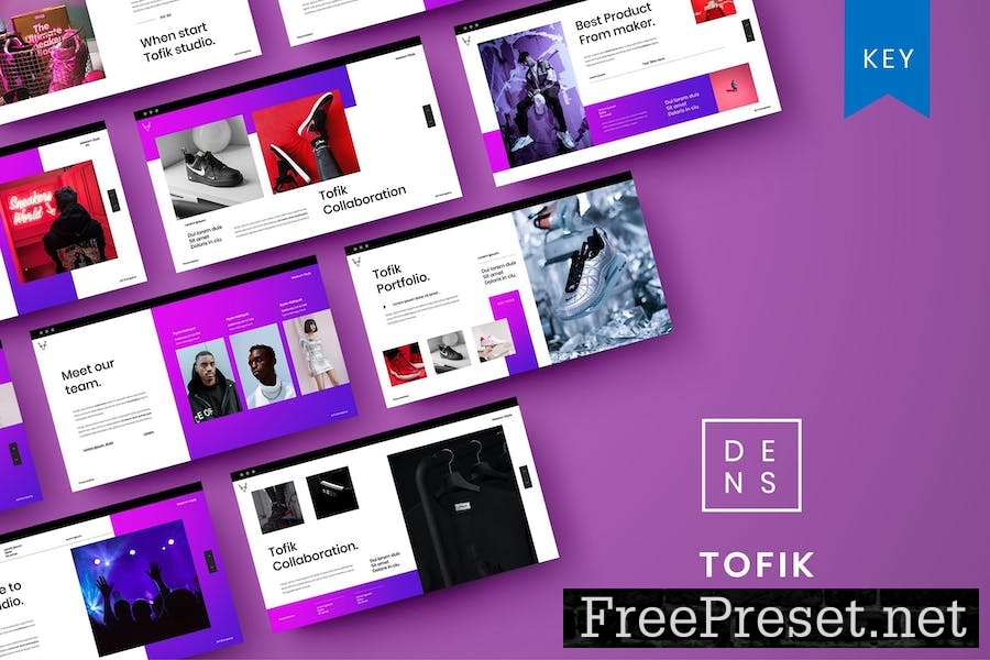 Tofik – Business Keynote Template Y96UMET