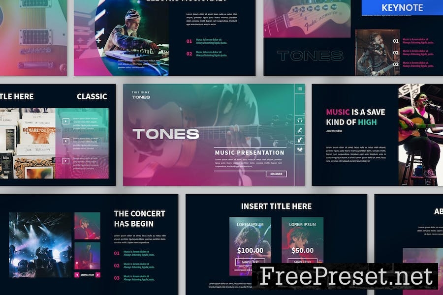 Tones Keynote 25LTHMJ