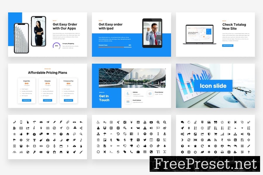 Totalog - Business Report Powerpoint Template 6JBUKZM