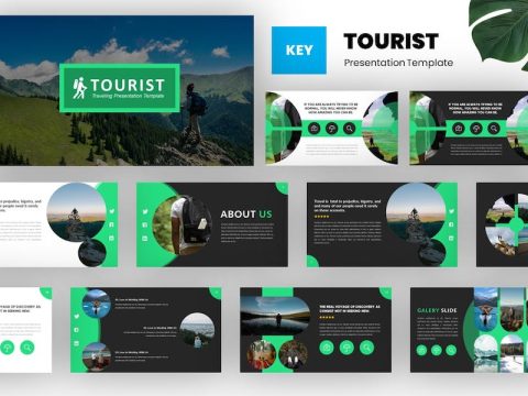 Tourist - Adventure Keynote Template X6RC8QW