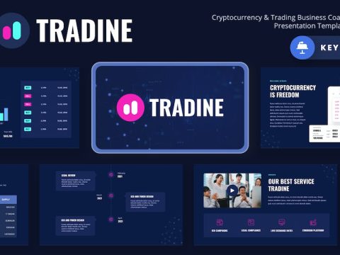 Tradine - Cryptocurrency Keynote Template KC5QMUU