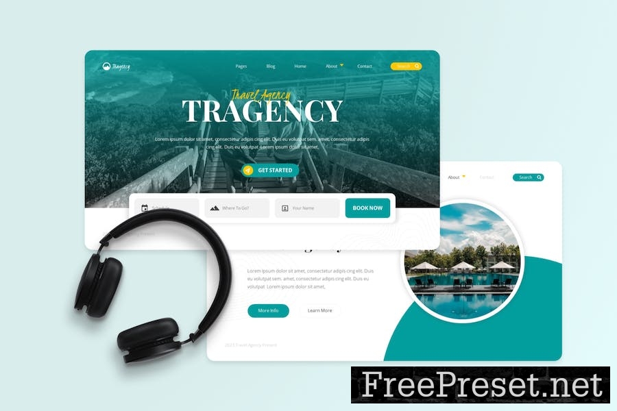 Tragency - Travel Agency Keynote template JBFVZ82