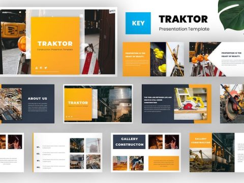 Traktor - Construction Keynote Template W7E7NAM