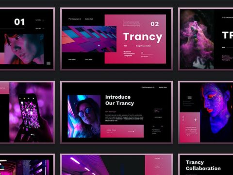 Trancy - Business Presentation Keynote Template G9T72HG