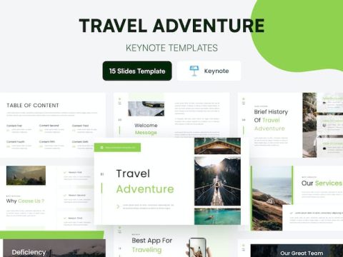 Travel Adventure Presentation Template Keynote GMVNEFT