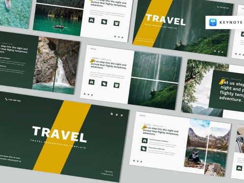 Travel - Traveling & Adventure Keynote Template 2J2EAPC